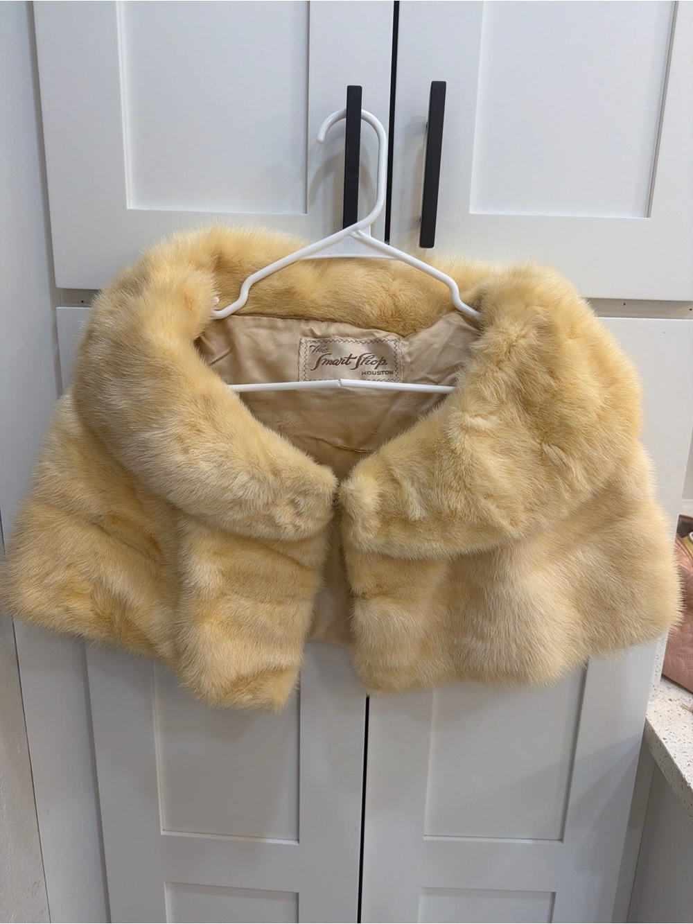 Womans Mink Fur Caplet